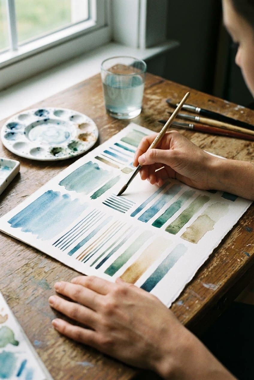 Watercolor practice ideas