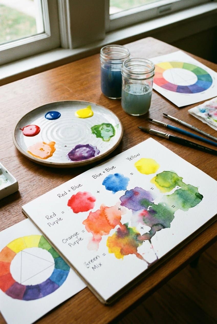 Watercolor practice ideas