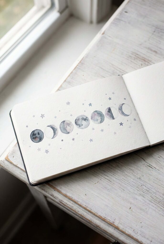 small watercolor sketchbook ideas 24