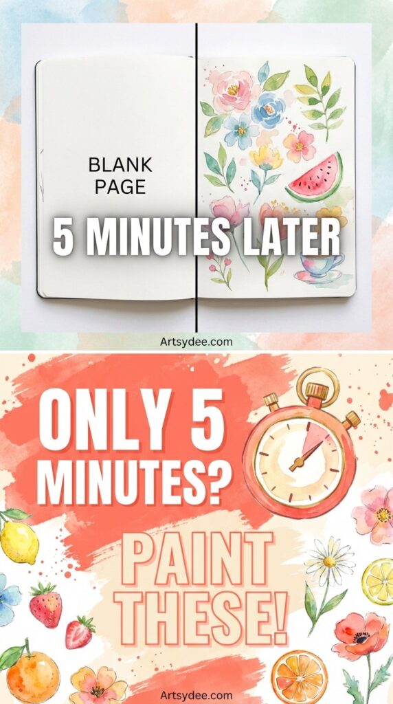 small watercolor sketchbook ideas 6