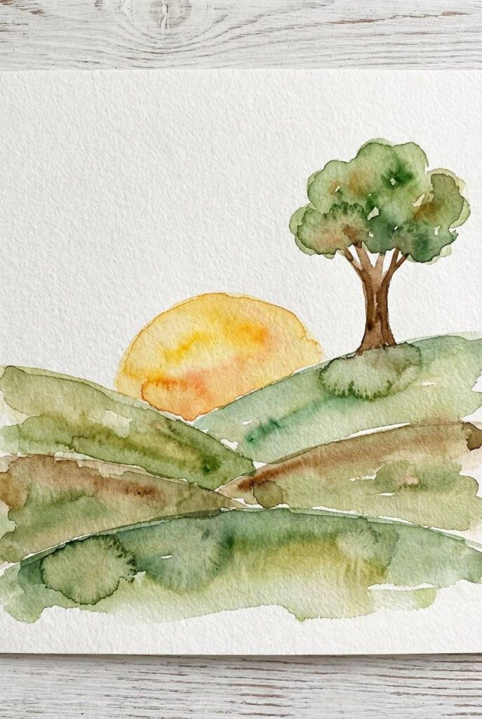 free watercolor sketchbook templates