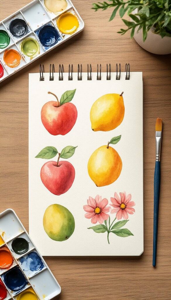 things to watercolor 16