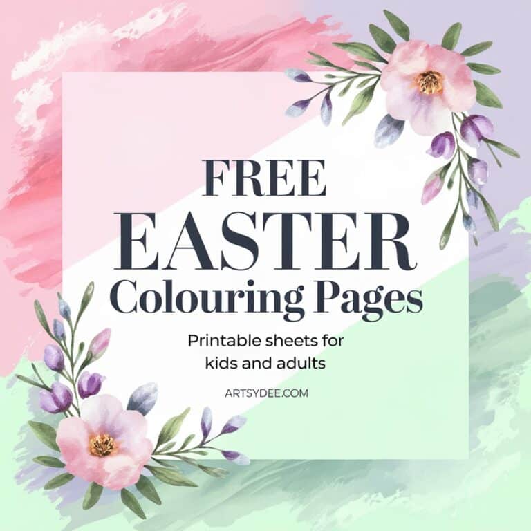Free Easter coloring pages for kids and adults