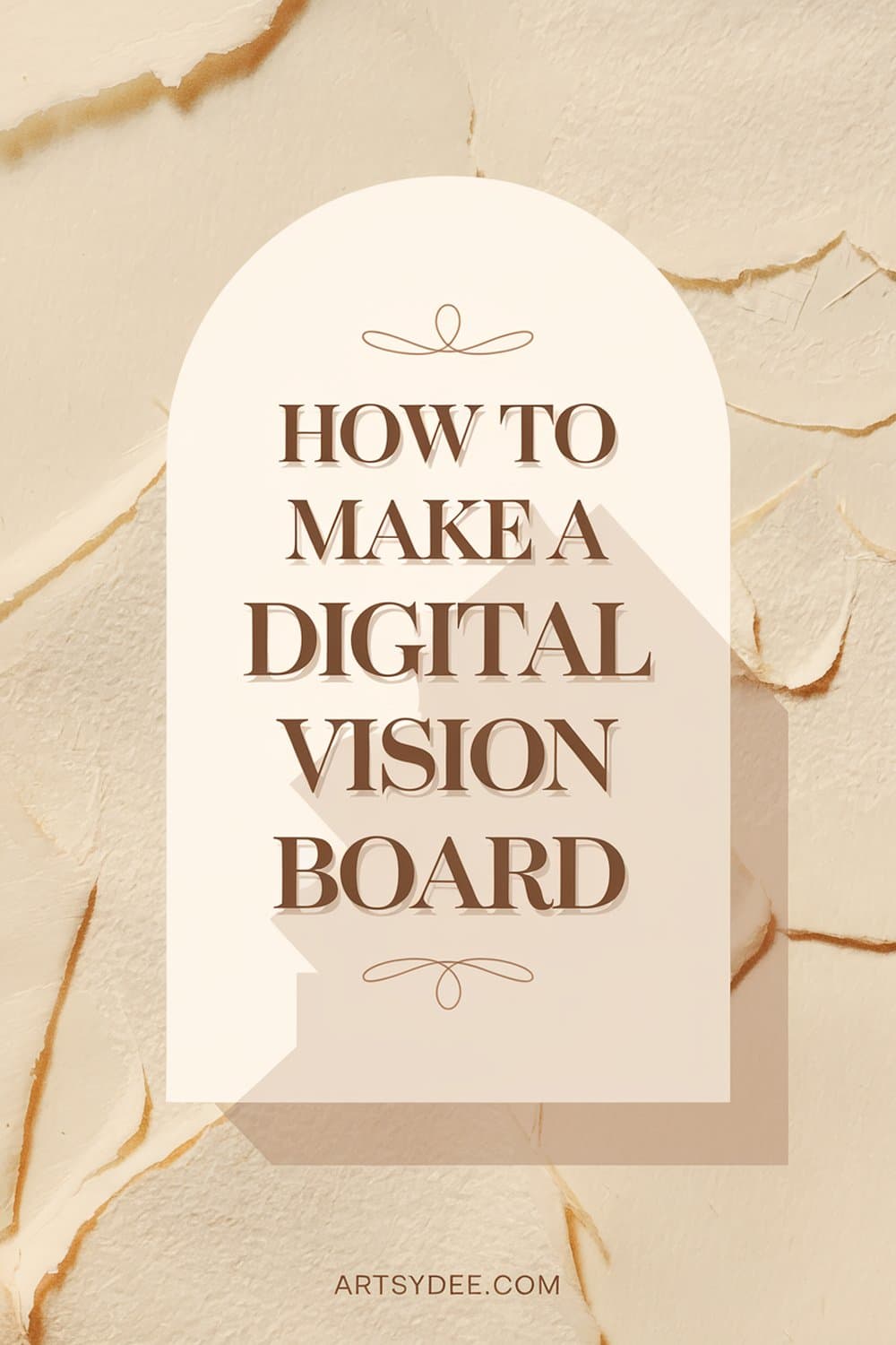 Digital vision board ideas by theme free templates