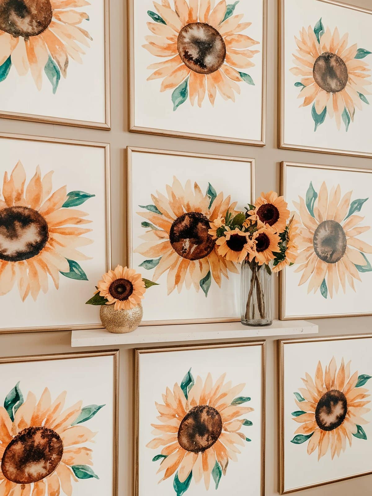 Detailed sunflower botanical illustration coloring page with intricate patterns