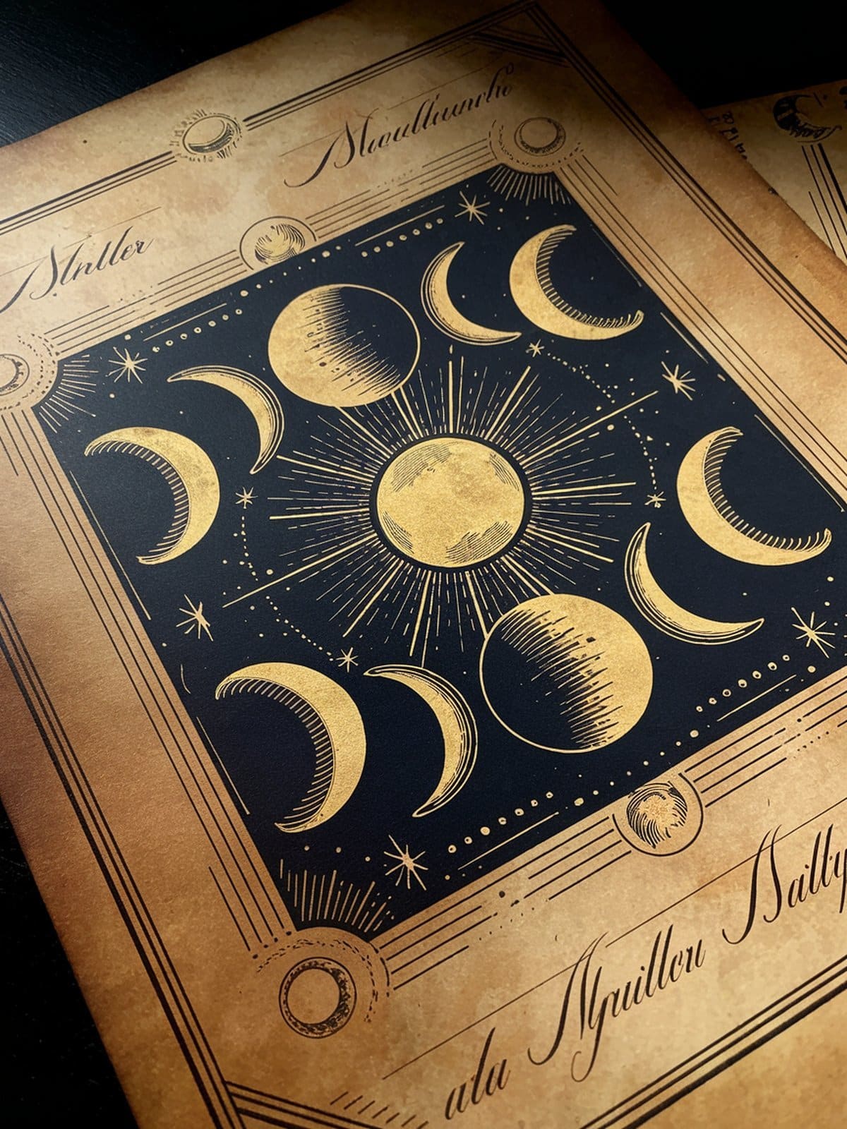 Celestial junk journal layout tips spread ideas