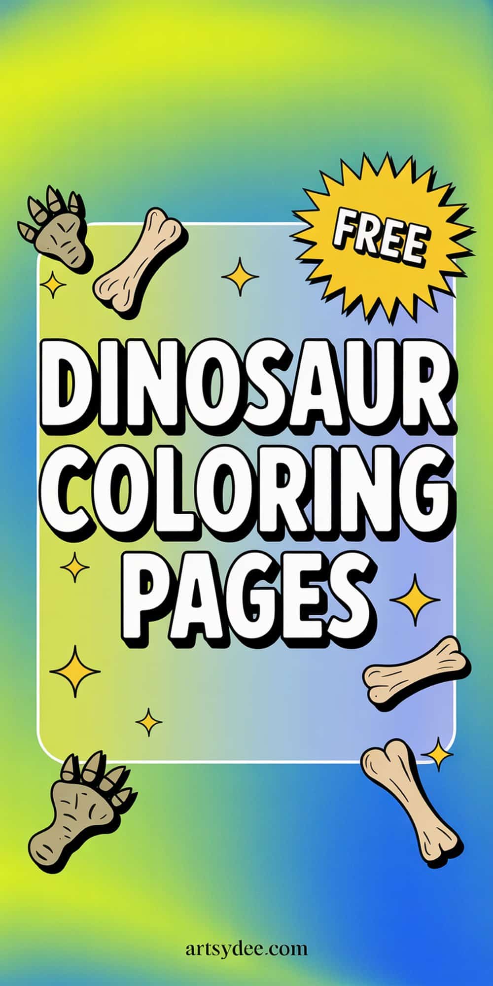 Free dinosaur coloring pages - T-Rex Coloring Pages pin