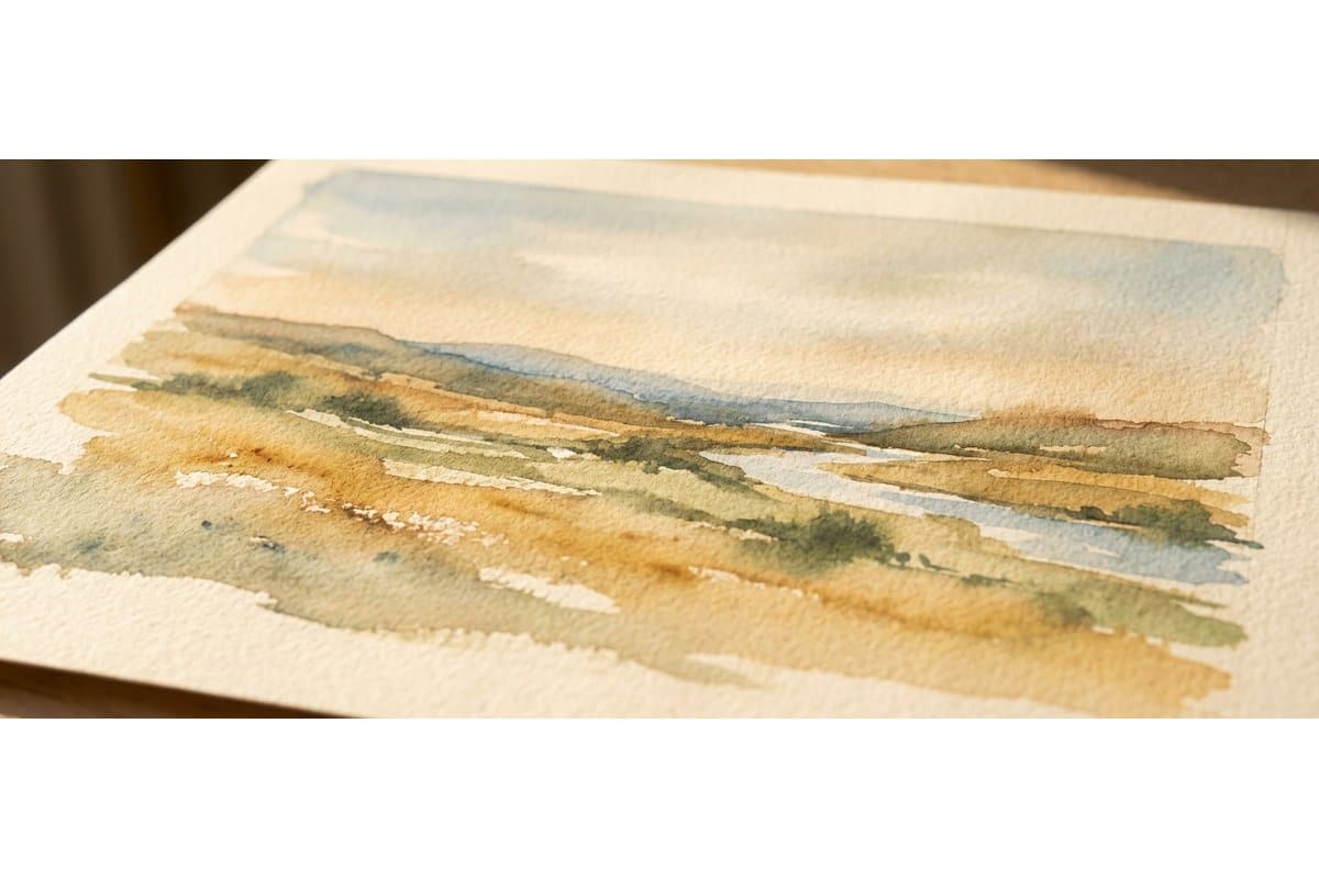 Three different watercolor paper formats side by side showing a pad a block and loose sheets