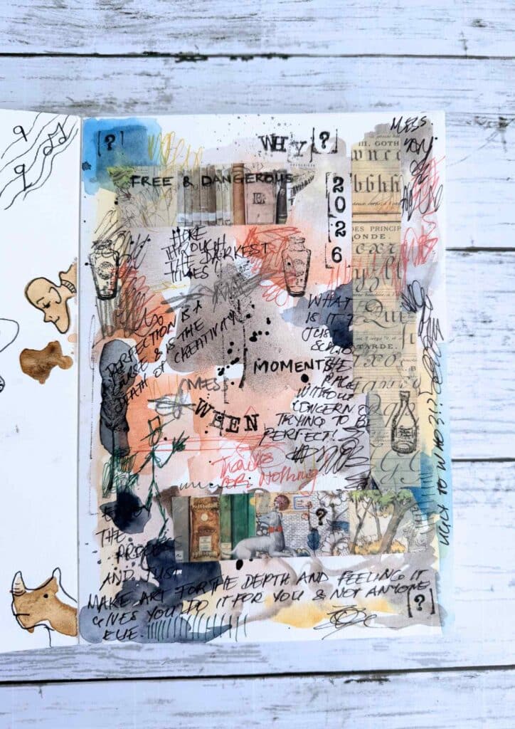 Easy Sketchbook Ideas Post Raw Pic 2