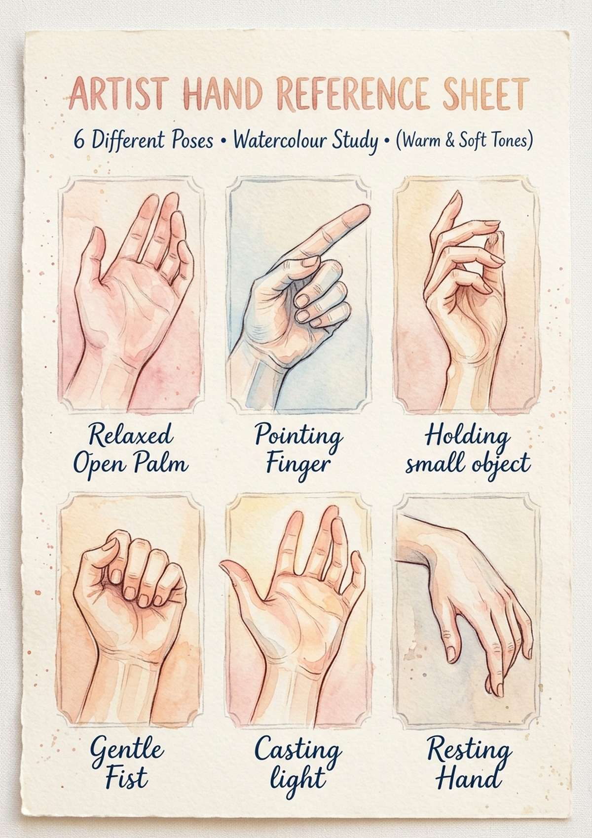 Hand Poses Compilation