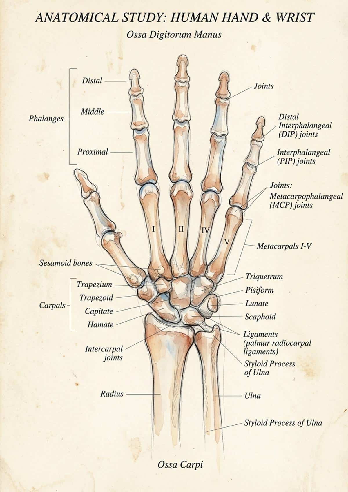 Hand Anatomy Basics
