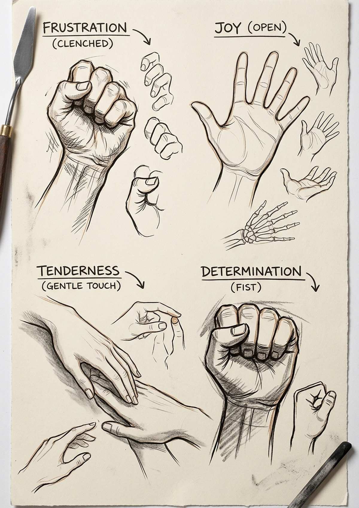 Hand Expressions Emotion