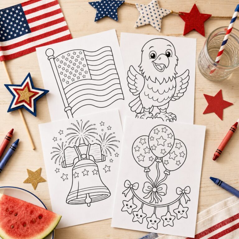 4th of July Templates for kids — featured