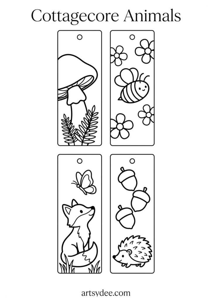 acrylic-marker-bookmarks-template-03-cottagecore-animals-Jun03