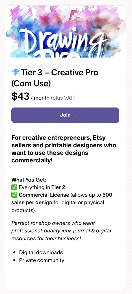 Tier 3 Creative Pro