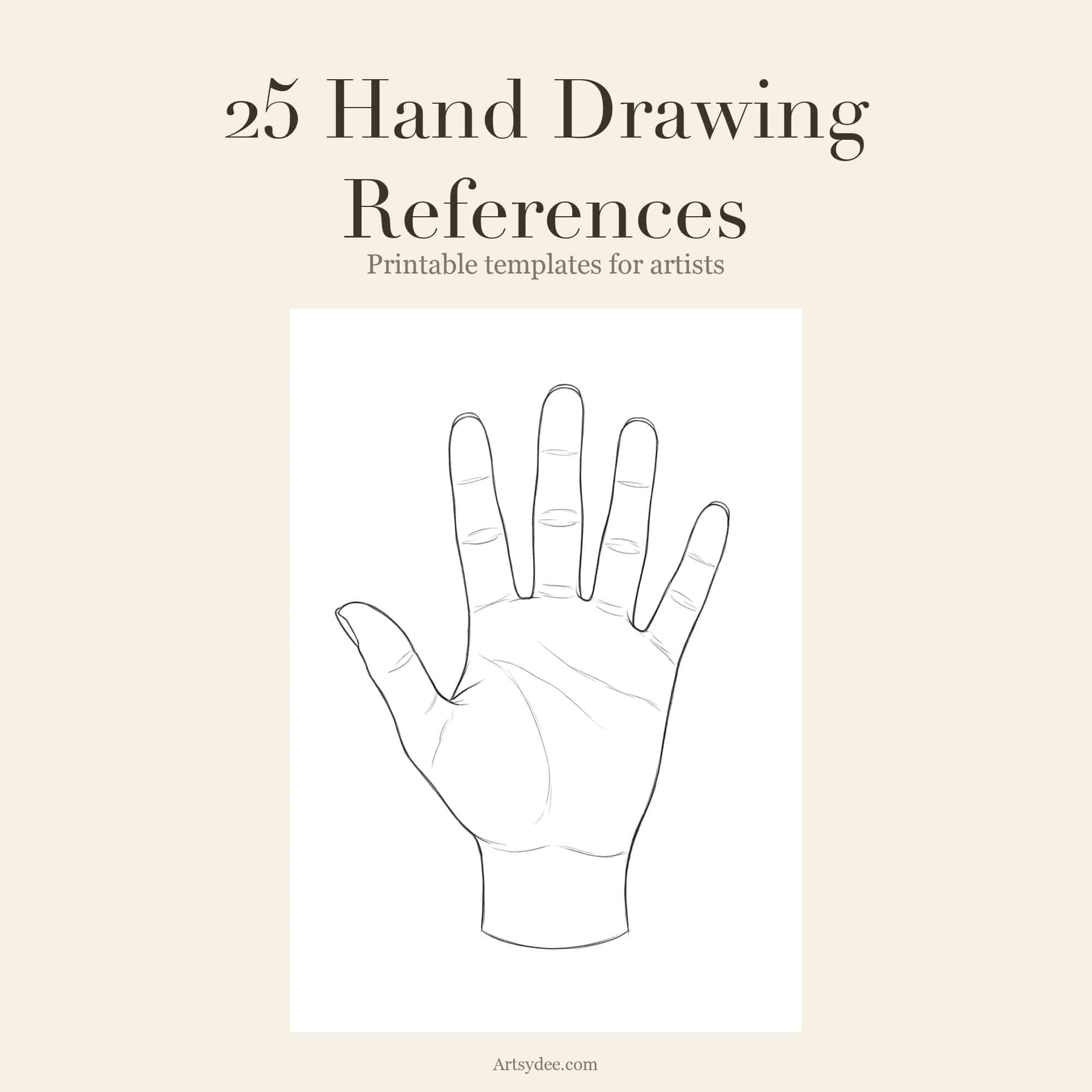 Hand Drawing Templates template set