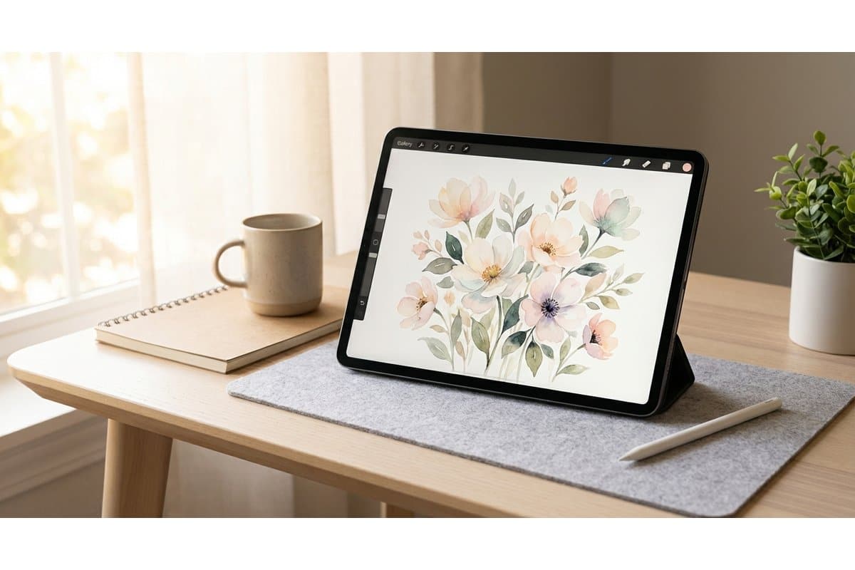 Free Procreate brushes and digital art resources