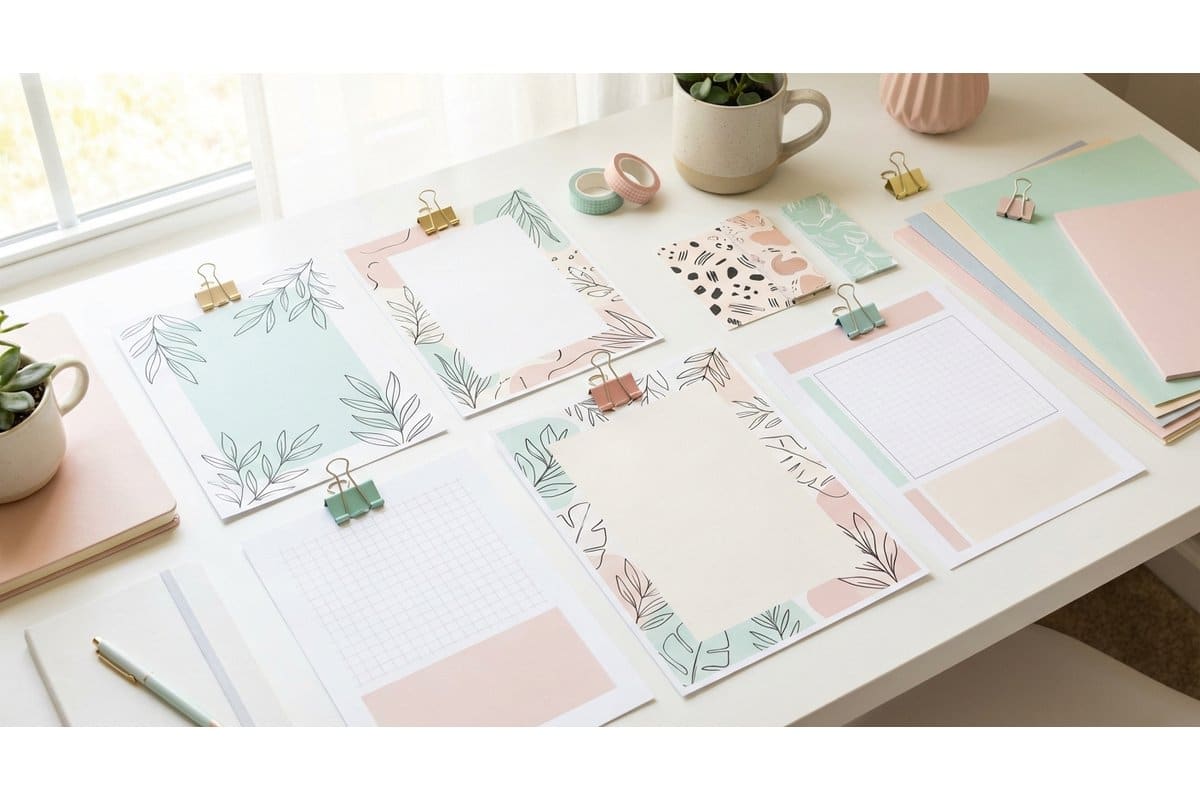Free art templates and printable resources