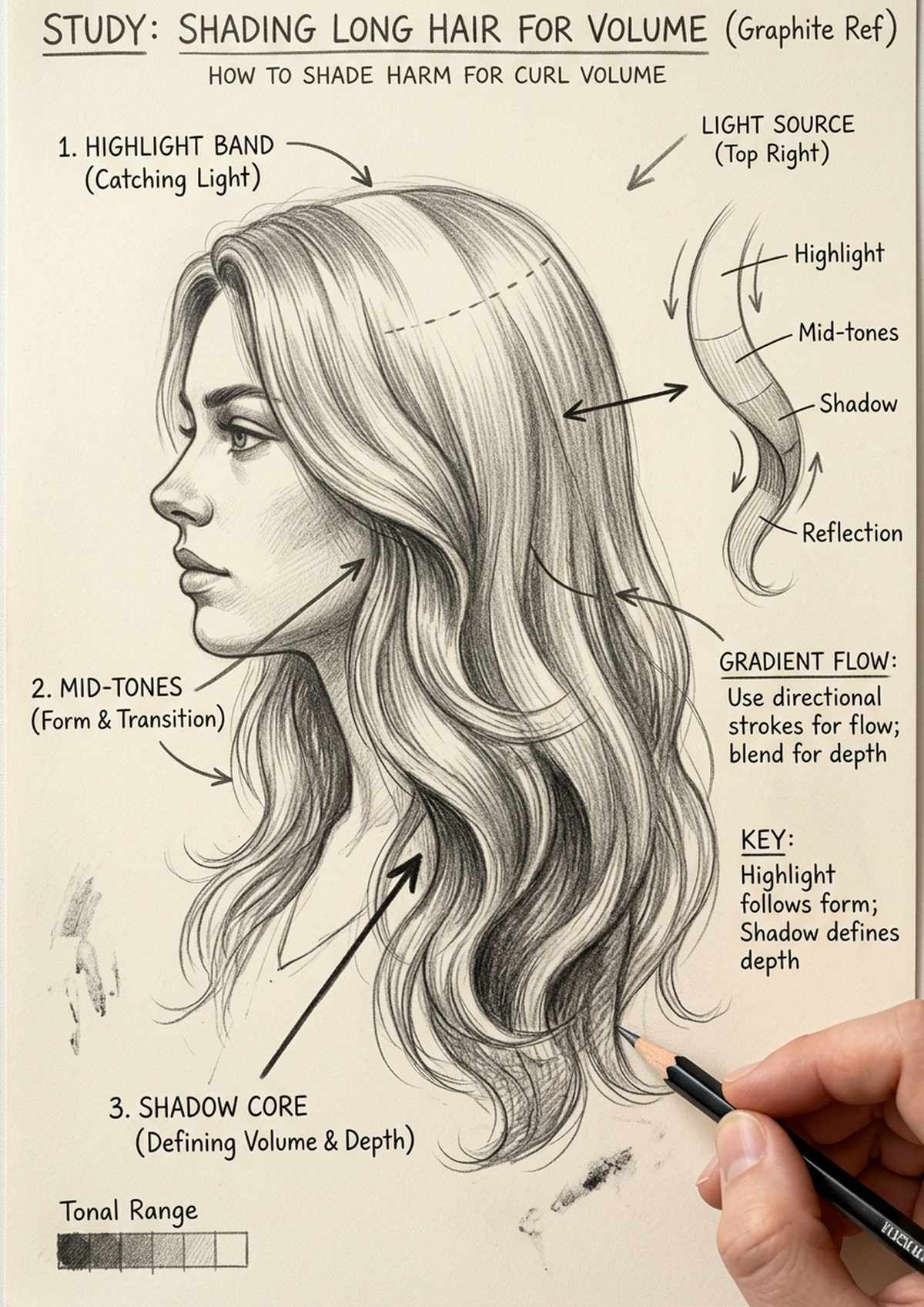 Shading Hair
