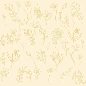 Preview of the free Flower Stamp Brushes printable